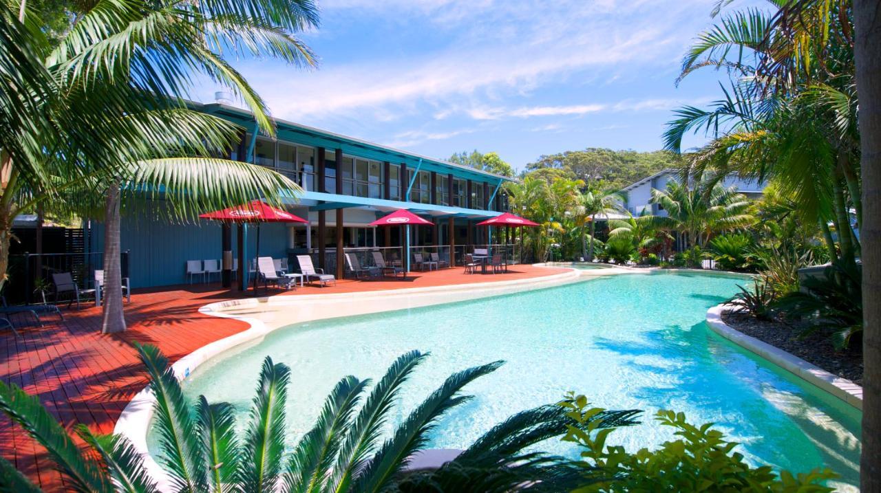 Mobys Beachside Retreat บลูอีส์บีช ภายนอก รูปภาพ