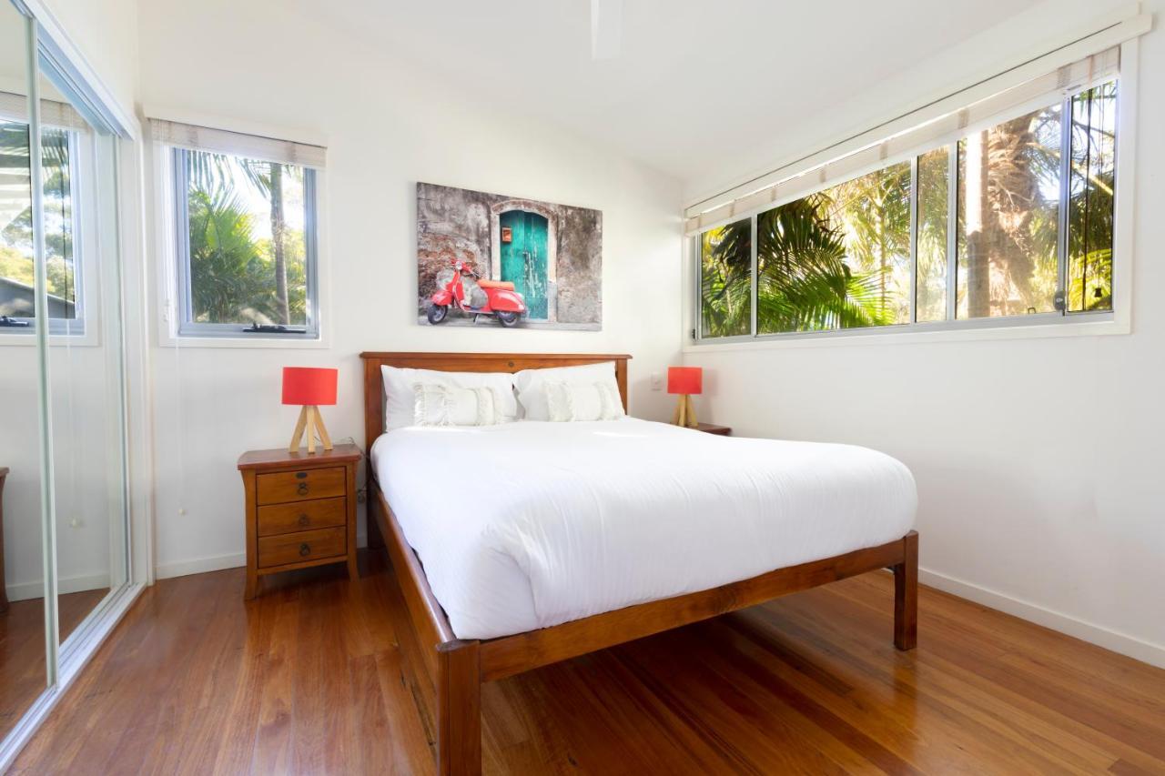Mobys Beachside Retreat บลูอีส์บีช ภายนอก รูปภาพ